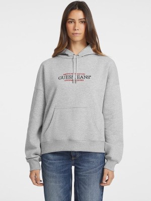 Guess Hoodie Grey S Clearance Sale Uae guessoutletuae.ae